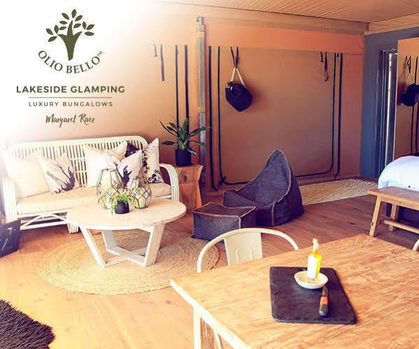 Olio Bello Lakeside Glamping Cowaramup Exteriör bild